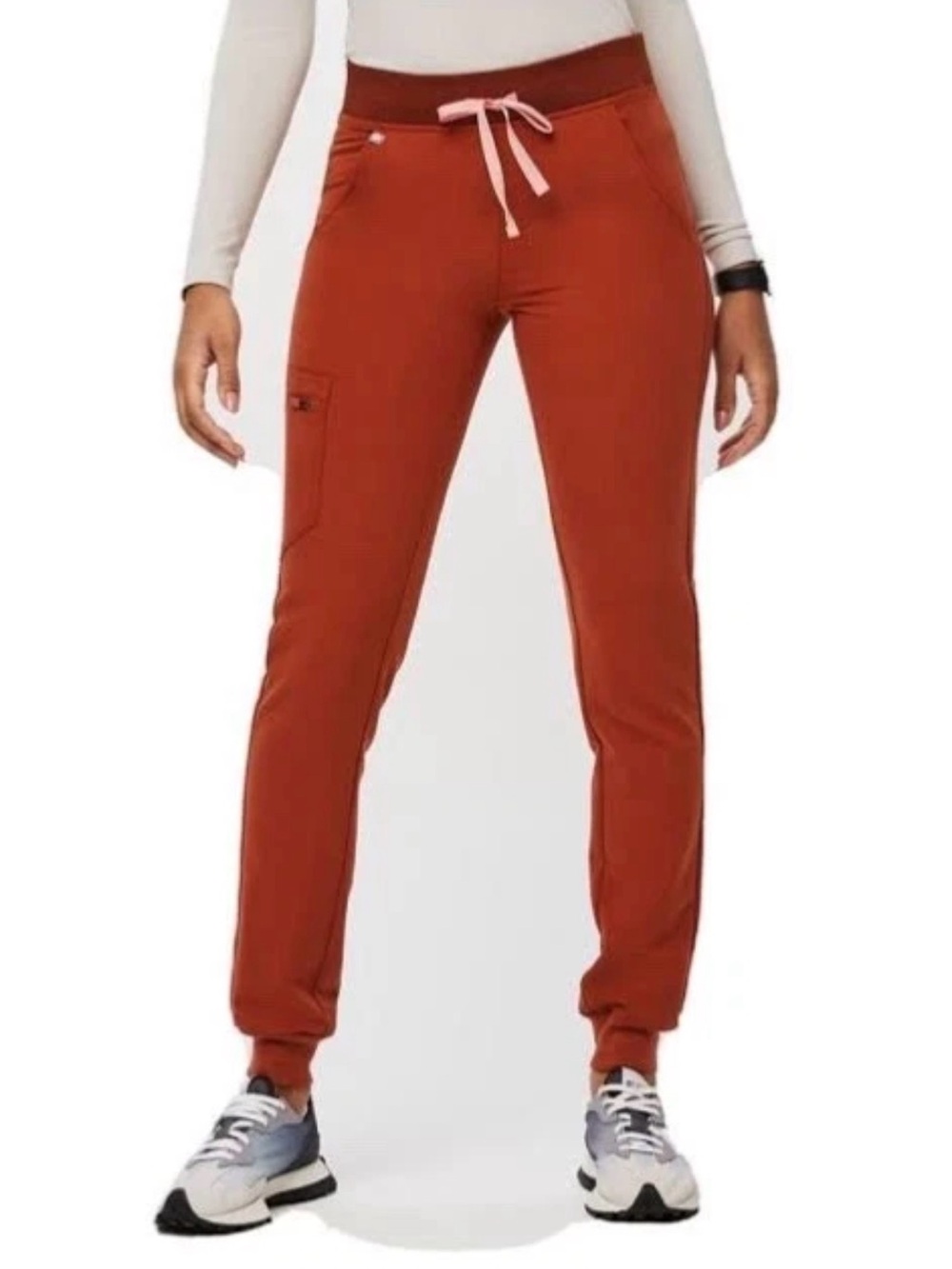 FIGS NWT Zamora 2.0 Scrub Jogger Pants Size S Auburn